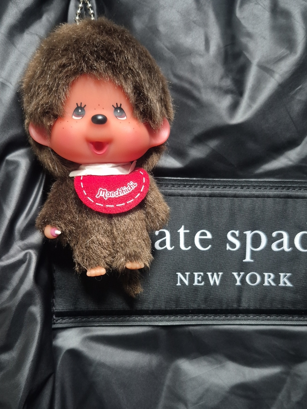 Sekiguchi Monchhichi plush keychain mascot